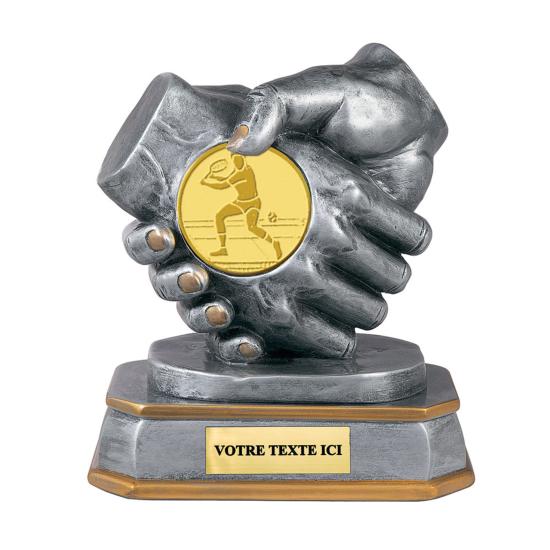 Trophée fair-play résine 17cm