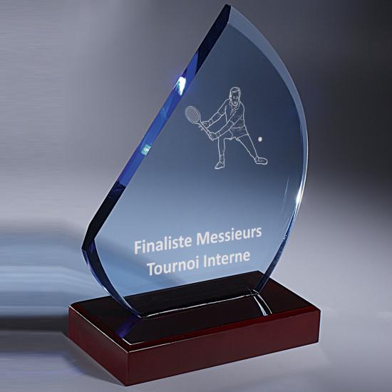 Trophée Plexiglas Personnalisable 24cm - PL001B