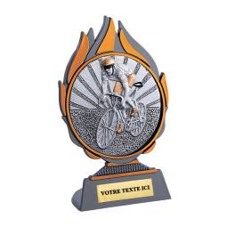 Trophe cyclisme plastique 13cm