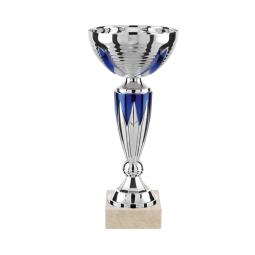 Coupe argent bleu 29cm