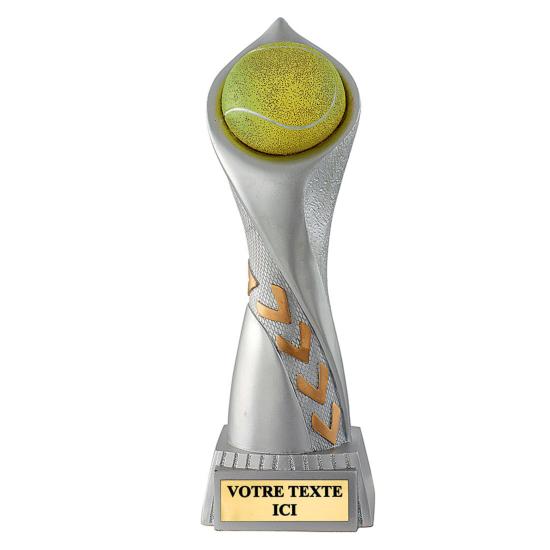 Trophée tennis résine 30cm