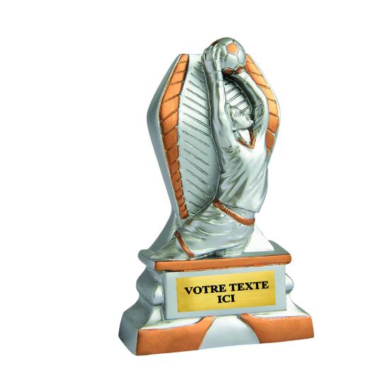 Trophée foot résine 12cm