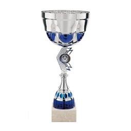 Coupe argent bleu 41cm