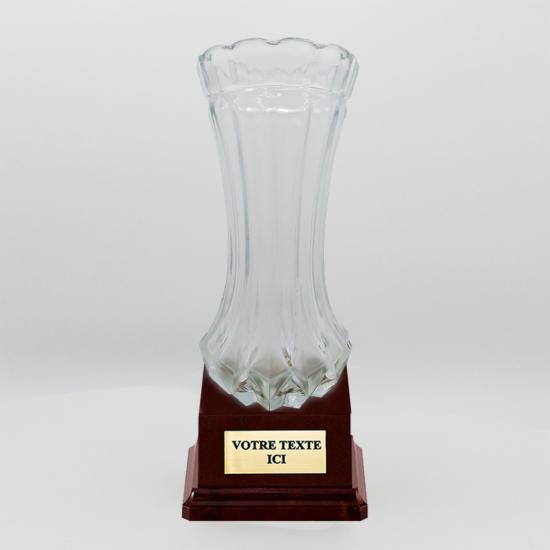 Coupe vase verre 22cm