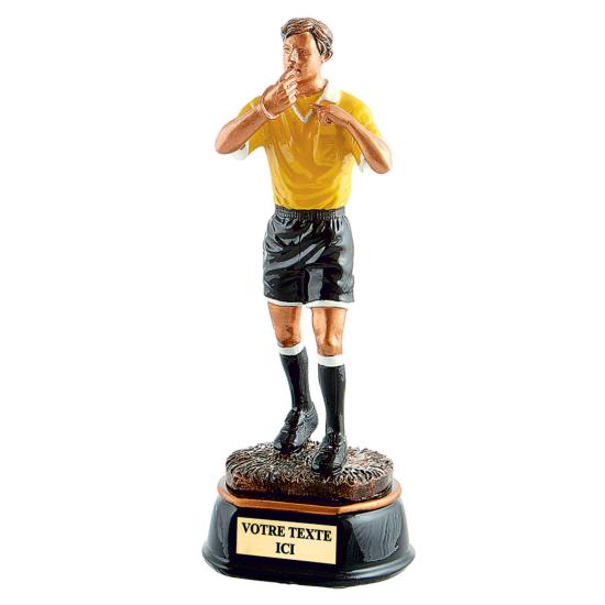 Trophée arbitre résine 25cm