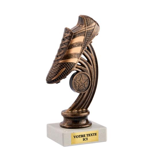 Trophée foot plastique 17 cm