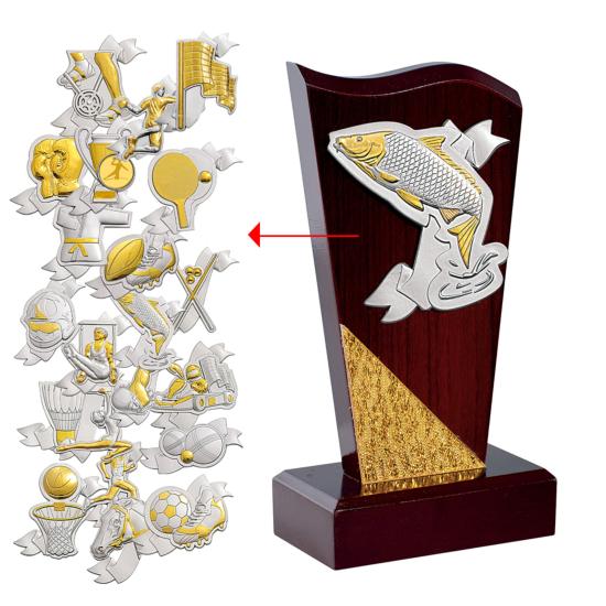 Trophée bois porte center personnalisable