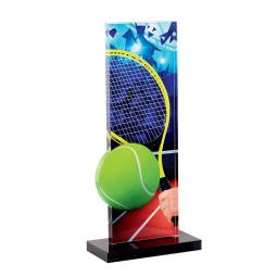 Trophée tennis acrylique 22cm