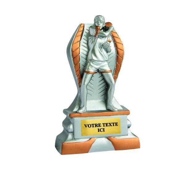 Trophée tennis de table résine 12cm