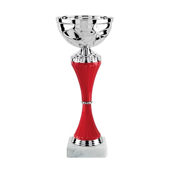 Coupe argent rouge 22cm
