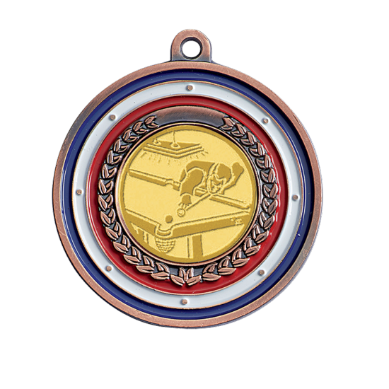 Médaille bleu blanc rouge Ø50mm