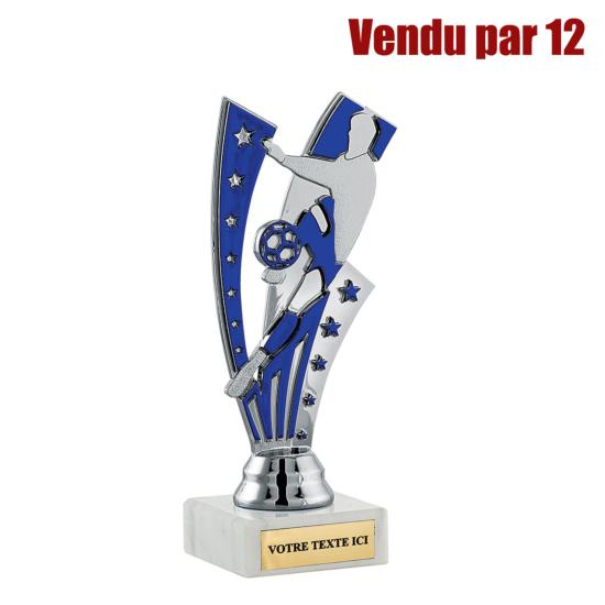 Trophée foot plastique 16 cm - Lot 12