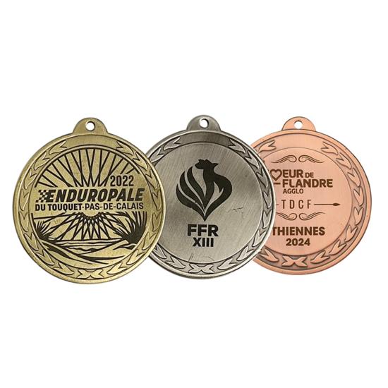 Médaille personnalisable Ø70mm