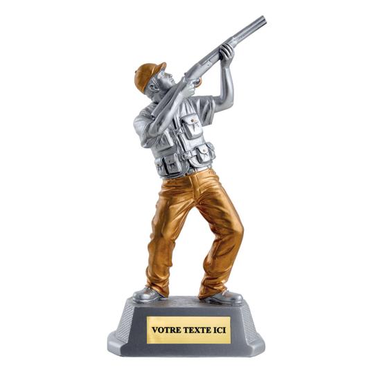 Trophée chasse résine 19cm