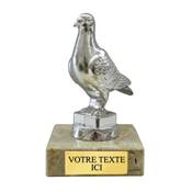 Trophe pigeon mtal 11cm - FST1036