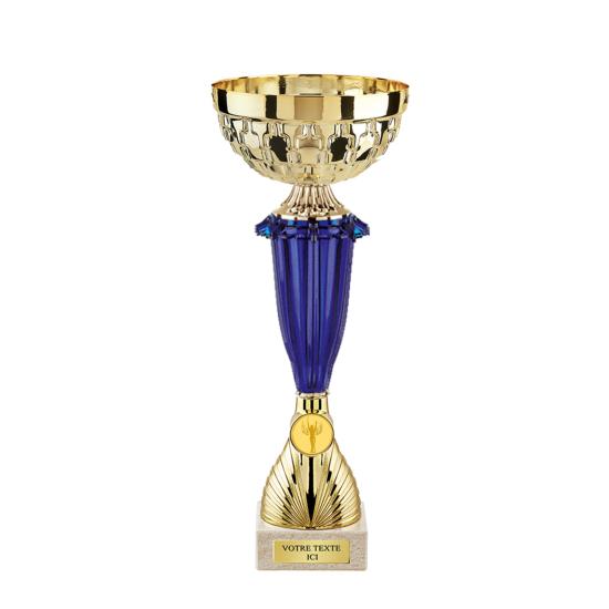 Coupe or bleu 22cm