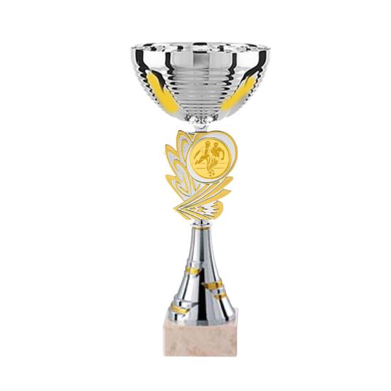 Coupe or argent 31cm