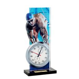 Trophée natation acrylique 22cm